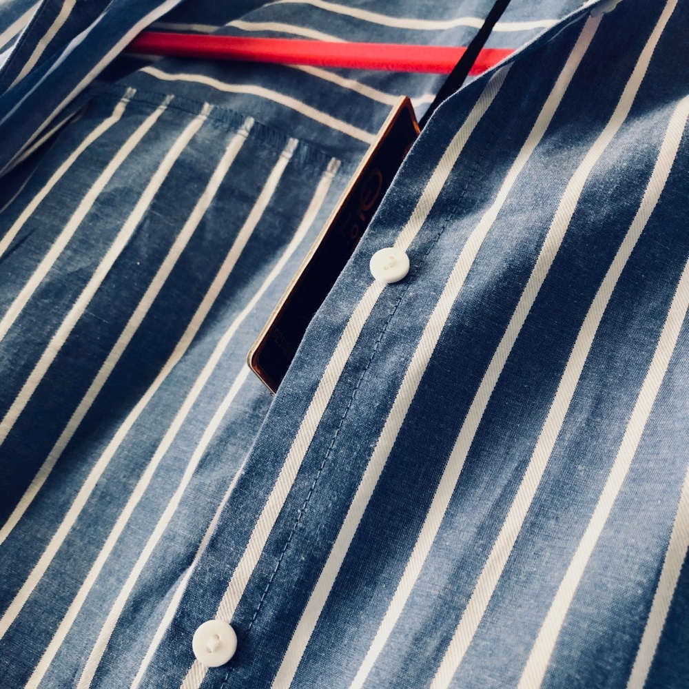 NEW oversized striped shirt